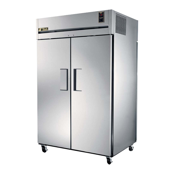True TG2RPT-2S-2S Specifications