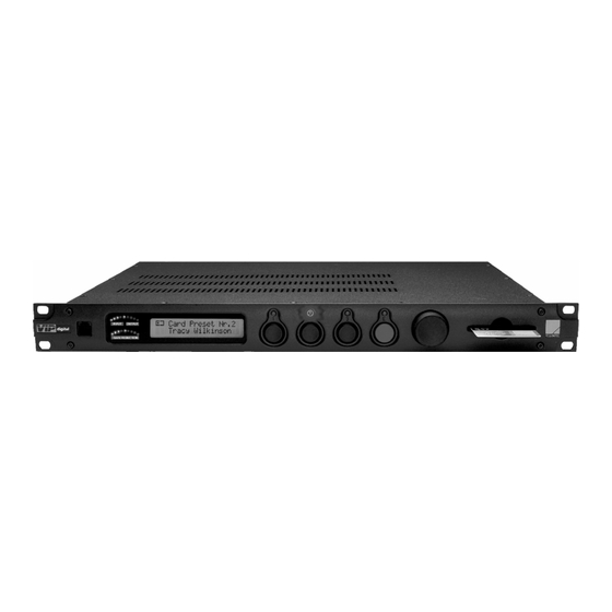 Yellowtec Digital Voice Processor Manual