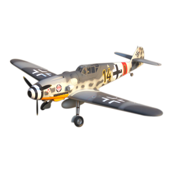VQ Models BF-109 50CC Instruction Manual
