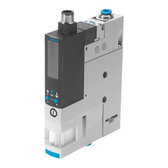 Festo OVEM Series Operating Instructions Manual