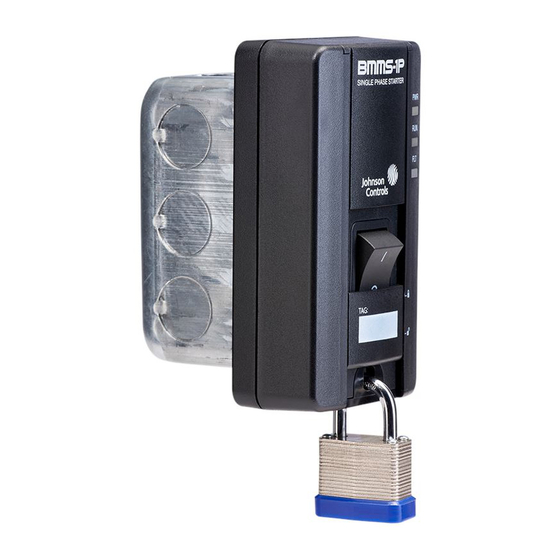 Johnson Controls BMMS-1P Installation & Operation Manual