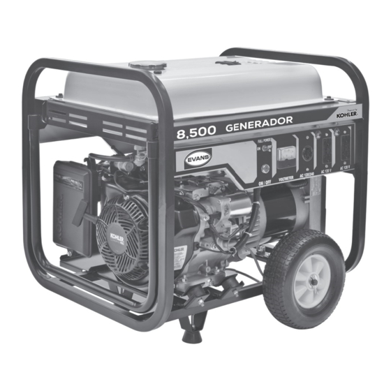 Evans G85MG1400KAE Manual
