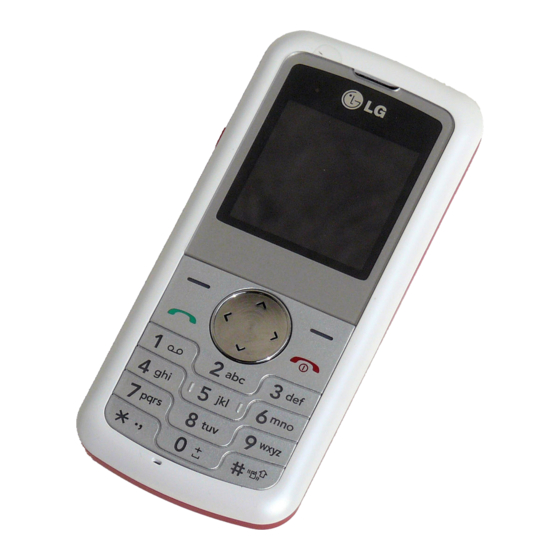 LG KP100 User Manual