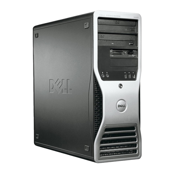 Dell Precision 390 Quick Reference Manual