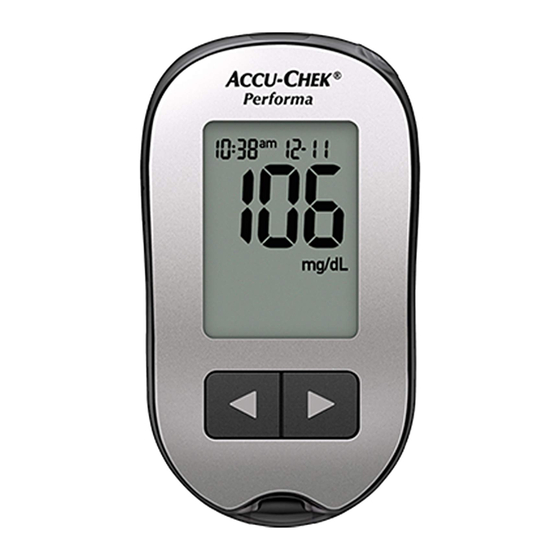 Accu-Chek Performa Quick Manual