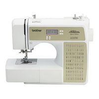 Brother CS7130 Operation Manual