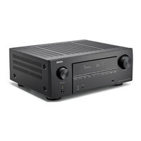Denon AVR-X3700H Owner's Manual