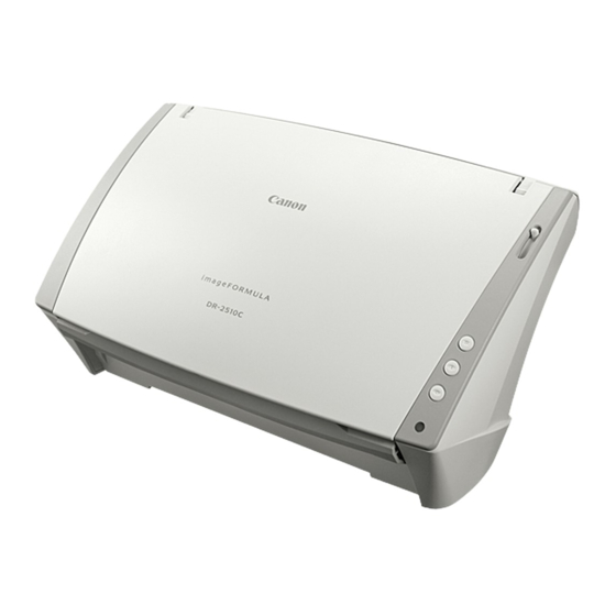 Canon imageFORMULA DR-2010C Easy Start Manual