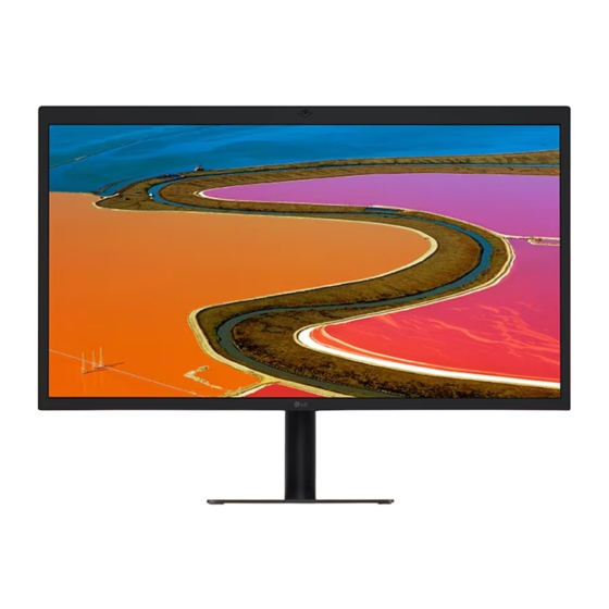 LG UltraFine 5K 27MD5KB Owner's Manual