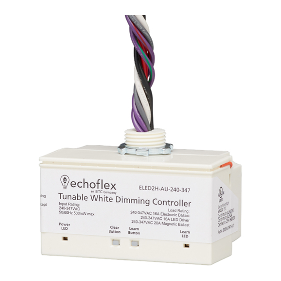 ETC Echoflex ELED2-BU Configuration Manual