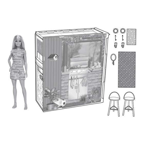Mattel Barbie HRJ77 Instructions