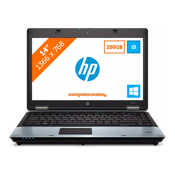 HP ProBook 6450b Quickspecs