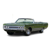 Plymouth Fury 1369 Operator's Manual