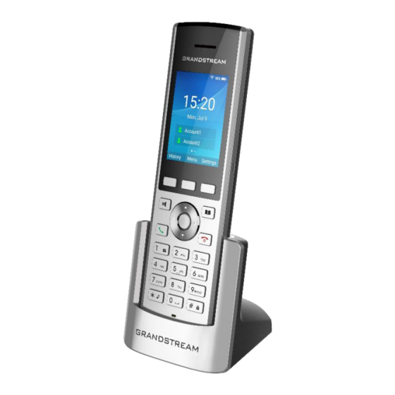 Grandstream Networks WP820 Administration Manual