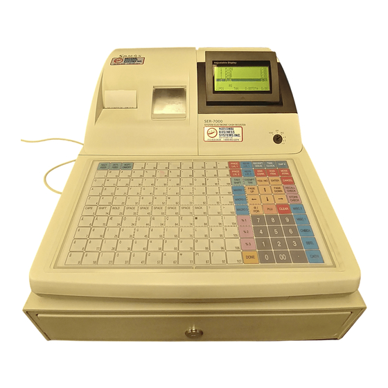 Sam4s SER 7000 Operation Manual