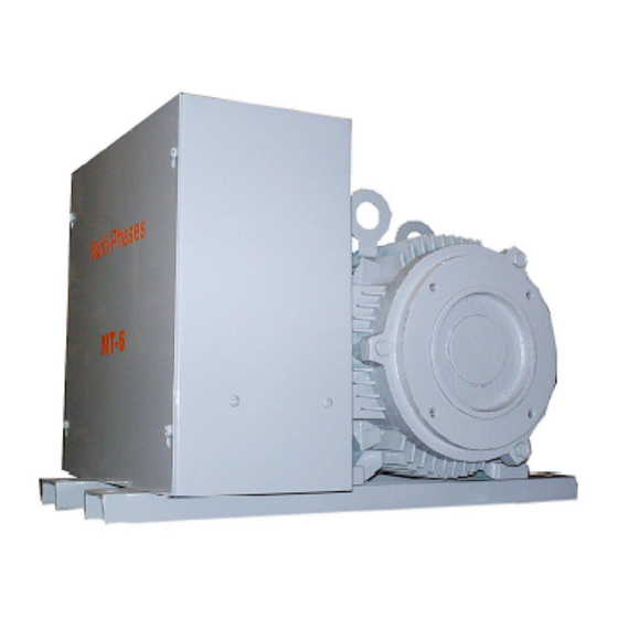 Thetford Armature Multi Phases MT-3 Manuals