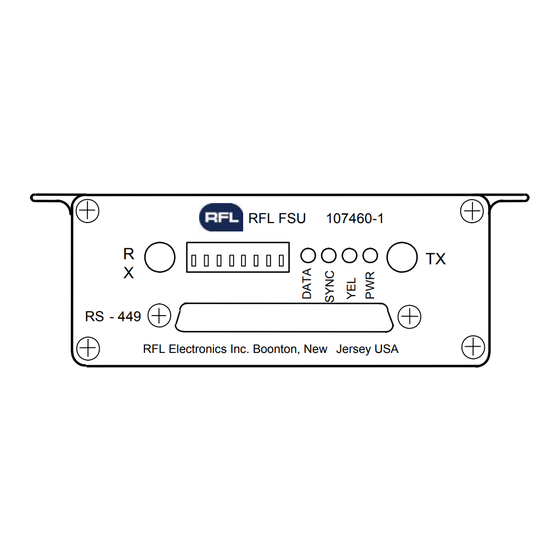 RFL C37.94 Instruction Data