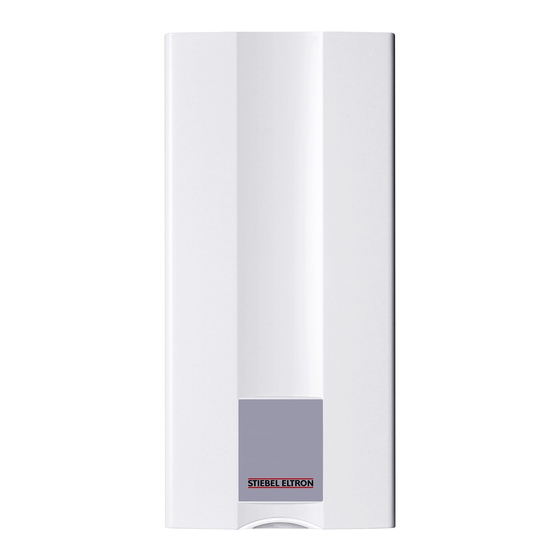 STIEBEL ELTRON HDB-E 12 Si Operation And Installation