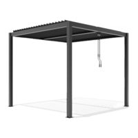 X-METAL CCP Pergola 4x4m Assembly Instructions Manual