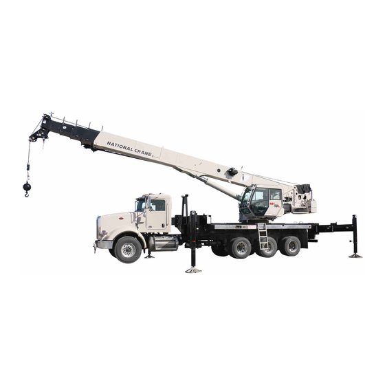 Manitowoc National Crane NBT50L Series Manuals