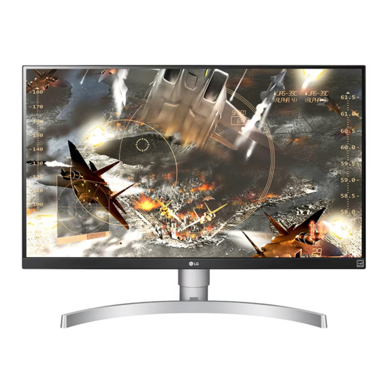 LG 27UK650-W Owner's Manual