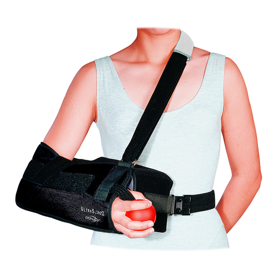 DJO ULTRASLING II AB Quick Start Manual
