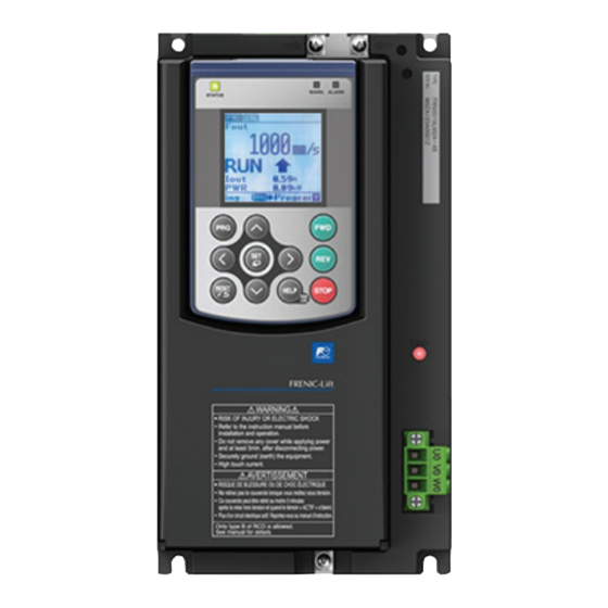 Fuji Electric FRENIC-Lift LM2A Series Quick Start Manual