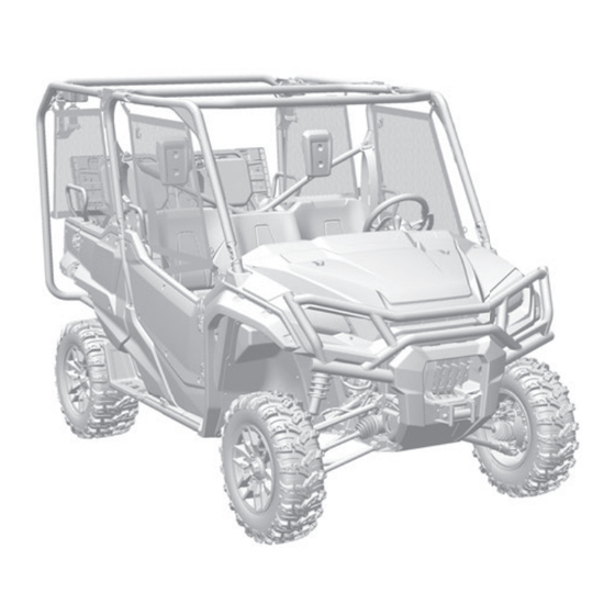 Honda PIONEER 1000 2023 Owner's Manual