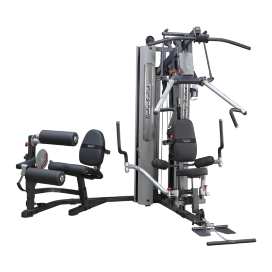 Body Solid G10B Information Sheet