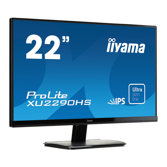 Iiyama ProLite XU2290HS User Manual