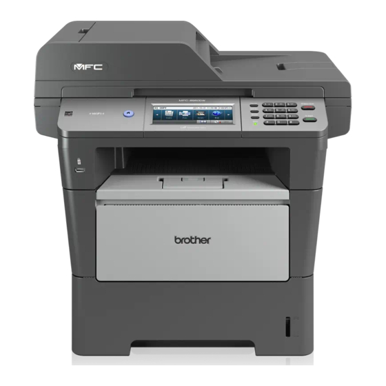 Brother MFC-8950DW Quick Setup Manual