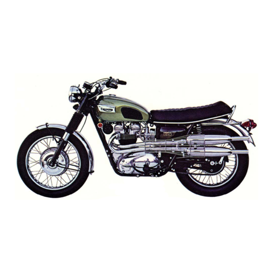Triumph T120TT Workshop Manual