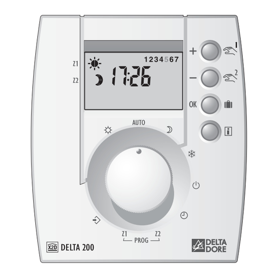 DELTA DORE DELTA 200 Installation Manual