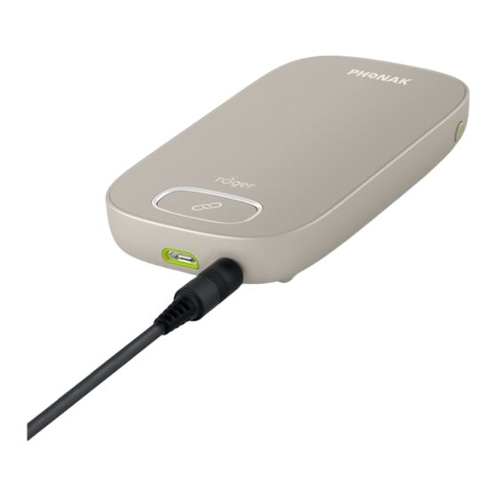 Phonak Roger Quick Setup Manual