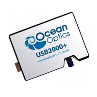 Ocean Optics USB2000 Installation And Operation Manual
