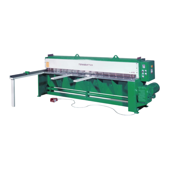 Tennsmith LM1010-2x Maintenance Manual