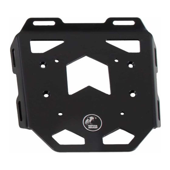 hepco & becker Minirack Mounting Instructions
