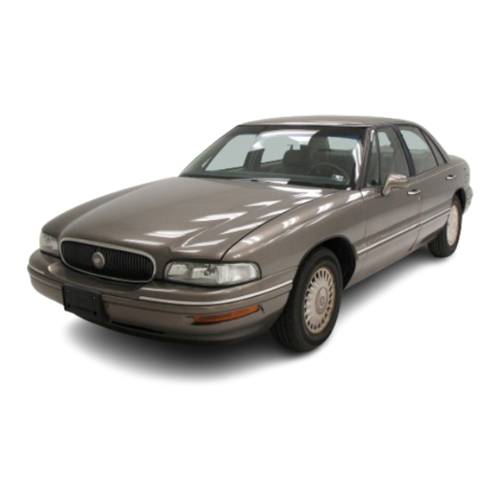 Buick 1999 LeSabre Owner's Manual