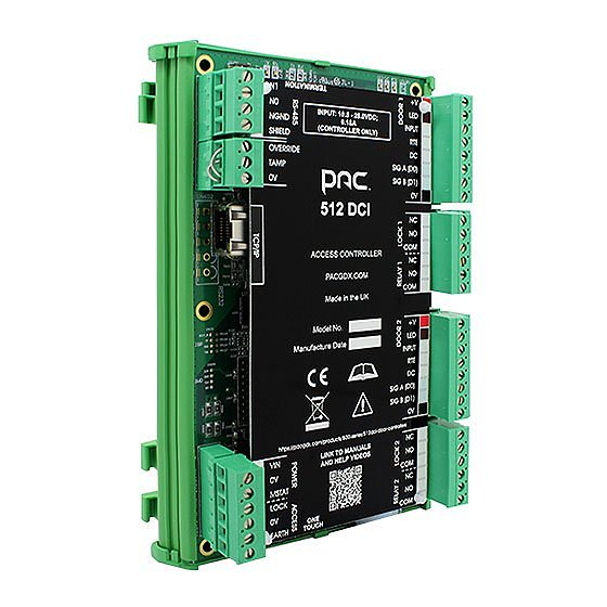 Comelit PAC 512 DCi Instructions Manual