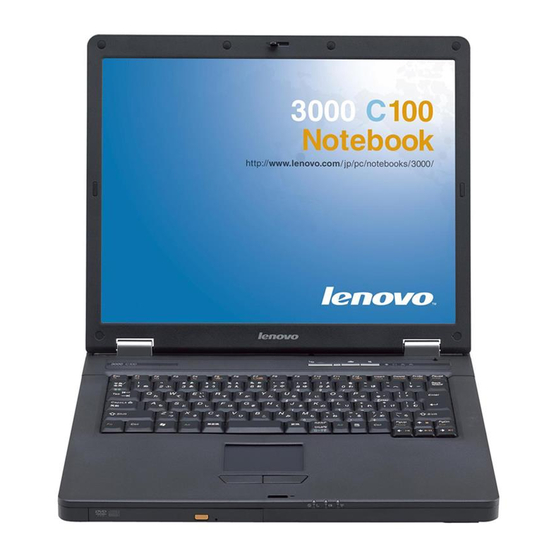 Lenovo 3000 C100 0761 Manuals
