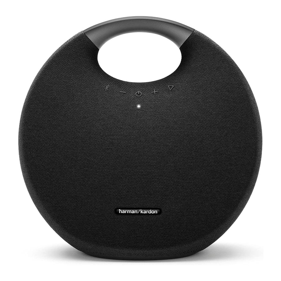 Harman Kardon ONYX STUDIO 6 Quick Start Guide