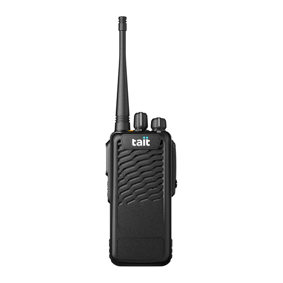 Tait TP3000 Change Manual