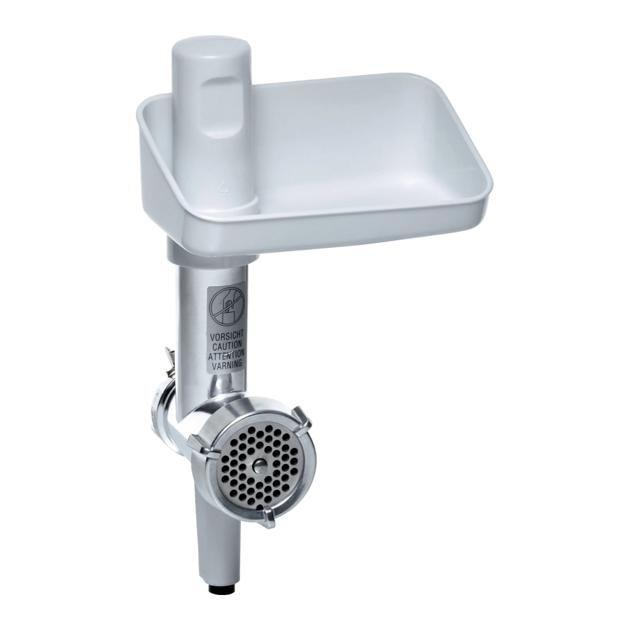 Bosch MUZ5FW1 Manual