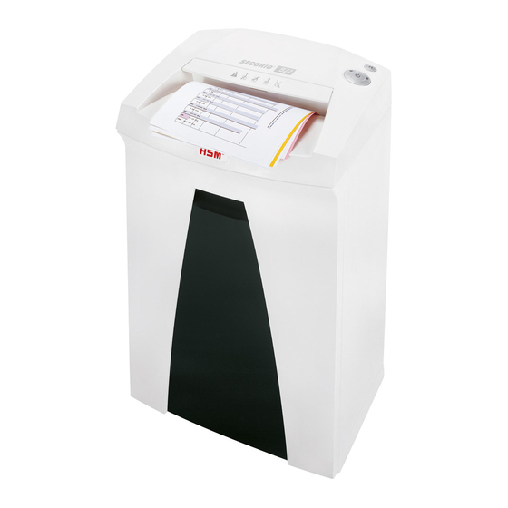 HSM Securio B22 Manuals