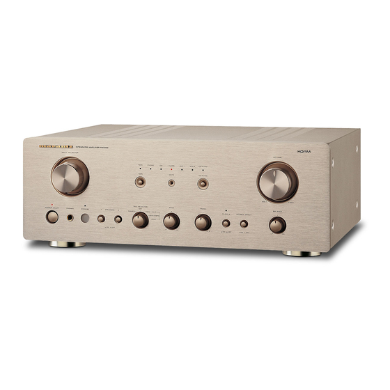 Marantz PM7200 User Manual