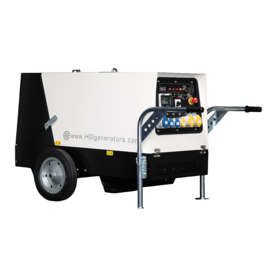 HGI Generators SKD100-I Operation And Maintenance Manual