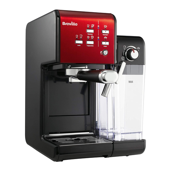 Breville PrimaLatte Quick Start Manual