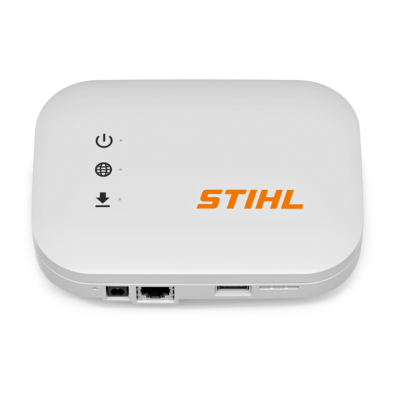 Stihl connected Box Instruction Manual