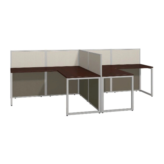 Bush Business Furniture Easy Office EO5AI Assembly Instructions Manual