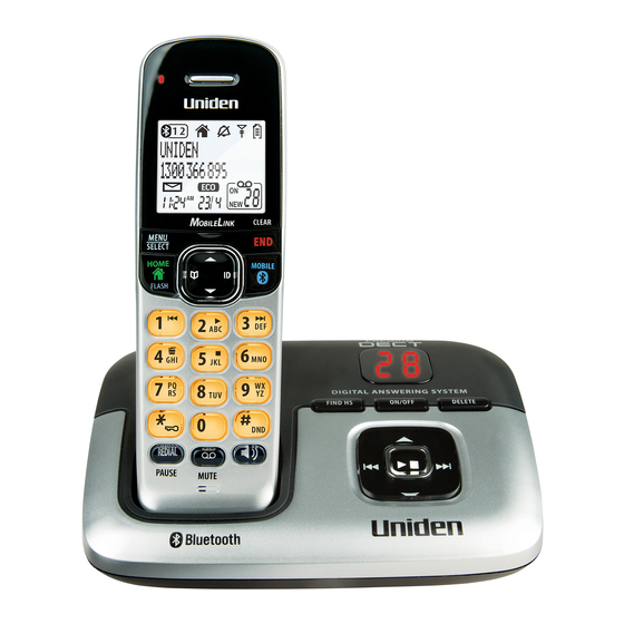 Uniden DECT 3236 Owner's Manual